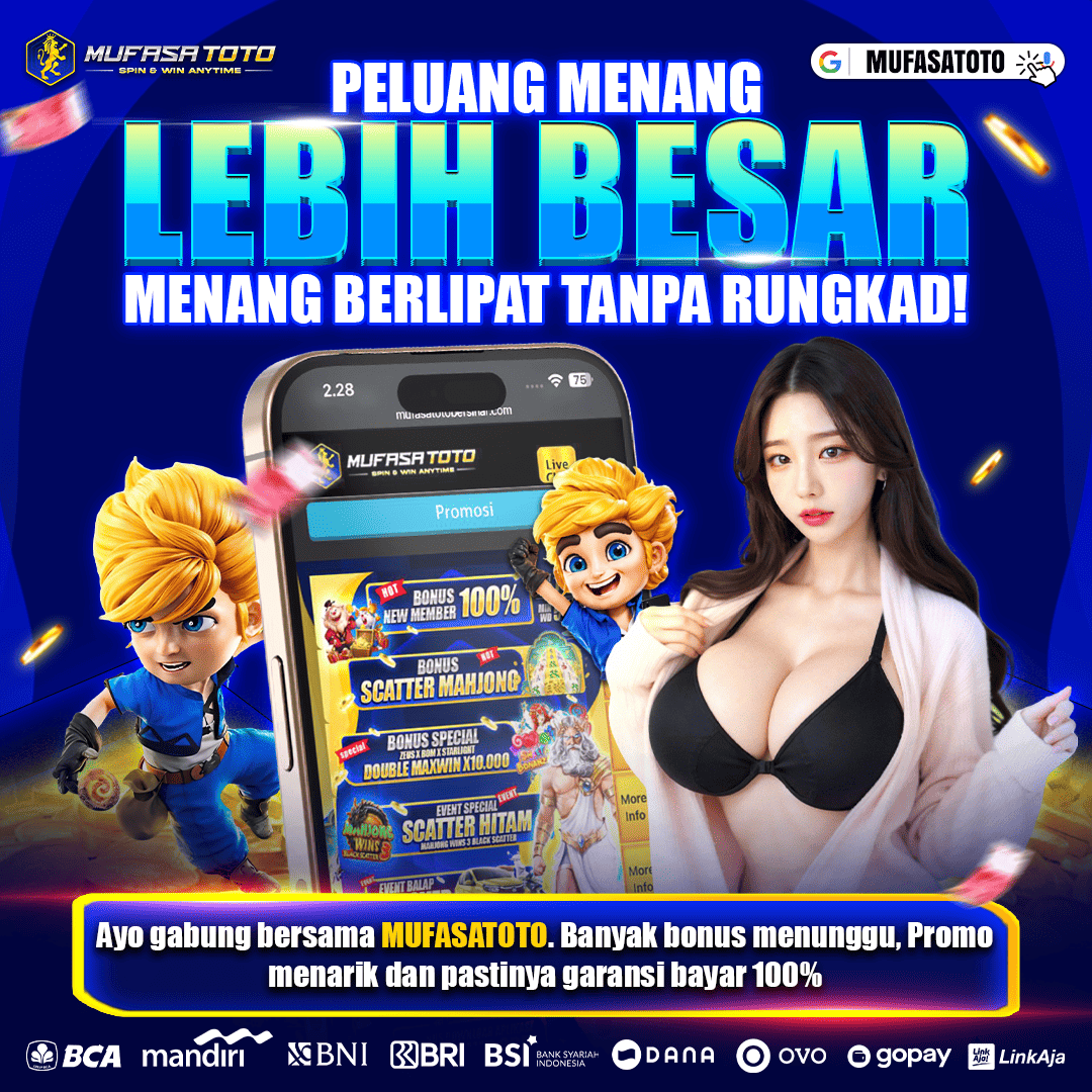 Mufasatoto: Situs Slot Gacor Terpercaya, Maxwin Setiap Hari!